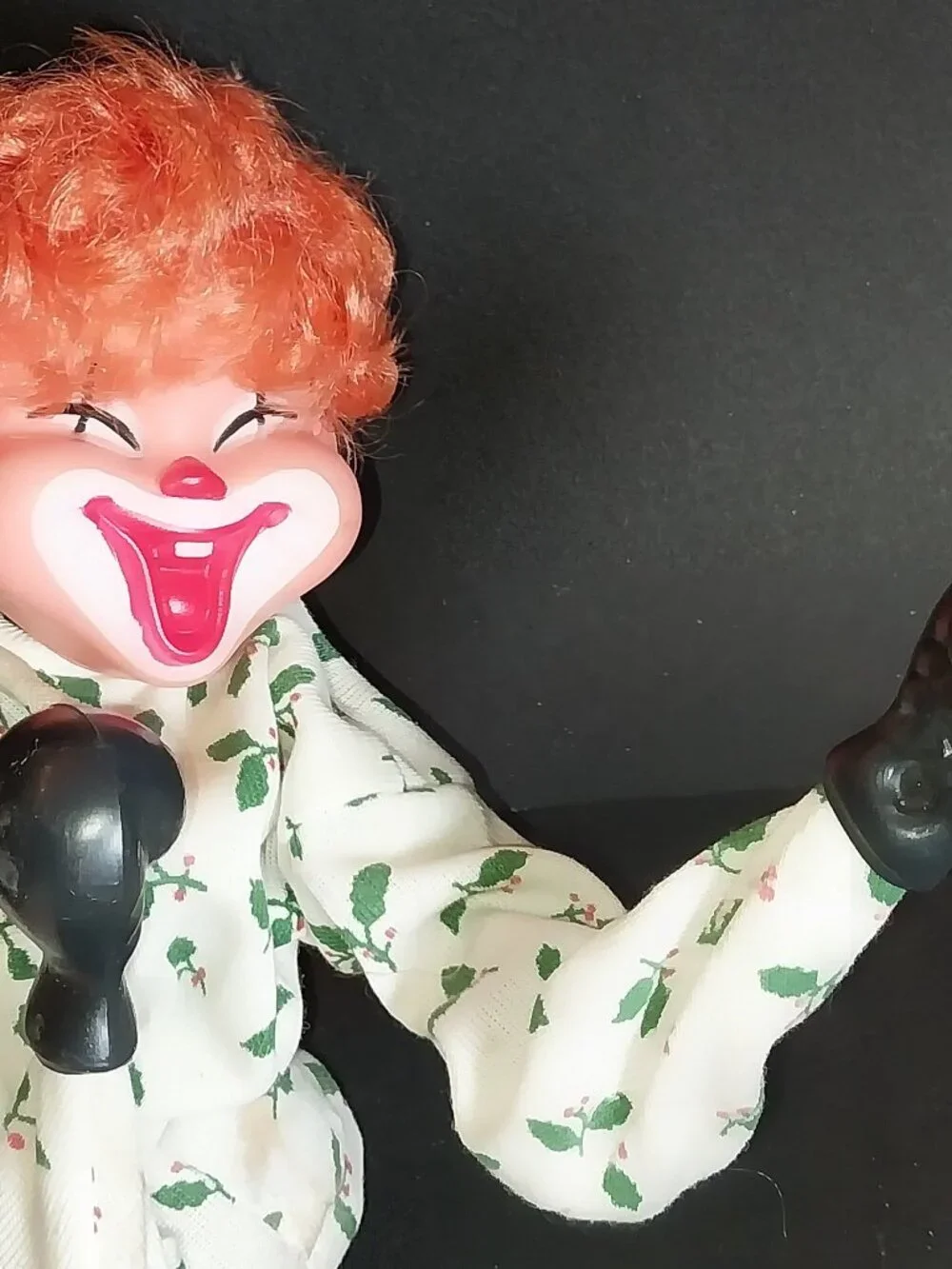 Vintage Rojus Bobble Head Boxing Clown